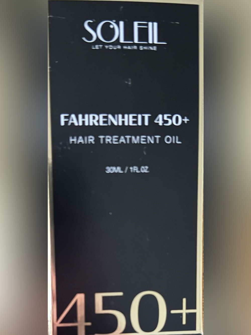 Fahrenheit 450+Hair Treatment Oil